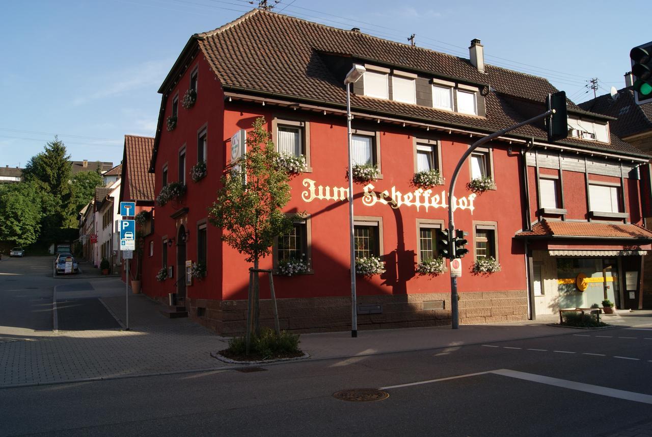 ホテル Zum Scheffelhof マウルブロン エクステリア 写真